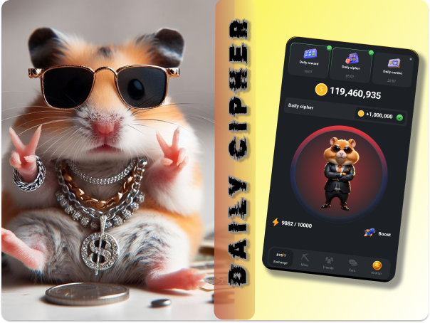 Hamster Kombat Daily Cipher Code JUNE 29