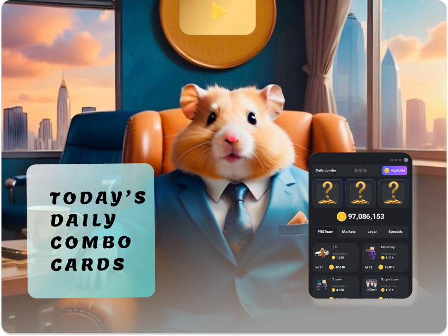 Hamster Kombat Daily Combo Cards Today 3 July – 4 July