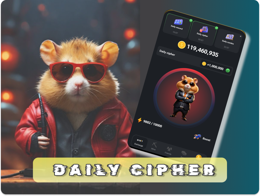 Hamster Kombat Daily Cipher Code July 6 -July 7