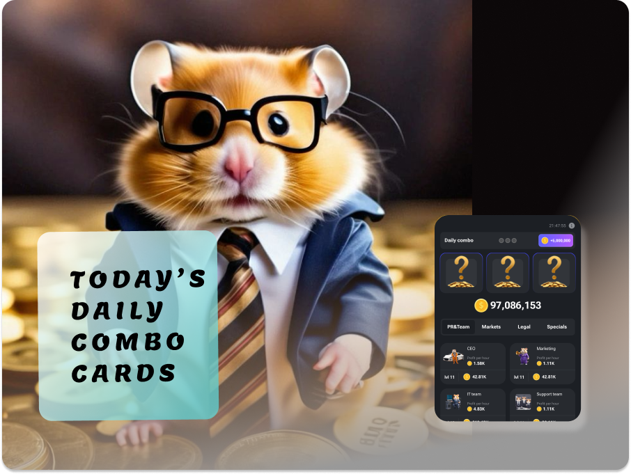 Hamster Kombat Daily Combo Cards Today 7 July – 8 July