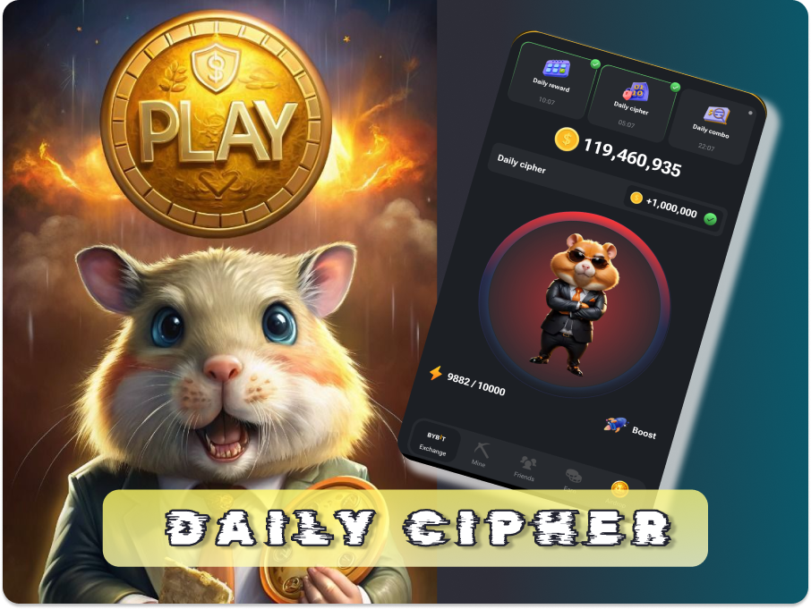 Hamster Kombat Daily Cipher Code July 7 -July 8