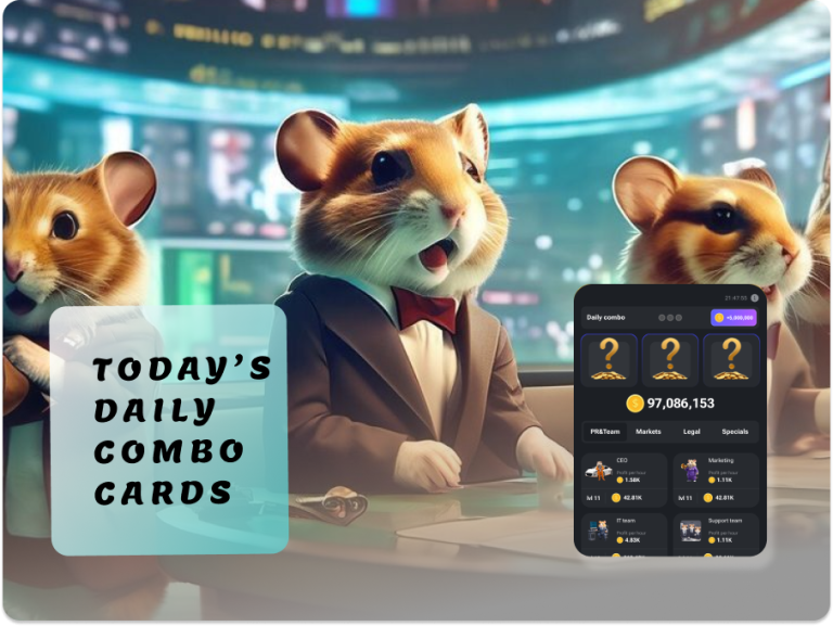 Hamster Kombat Daily Combo Cards Today 8 July – 9 July