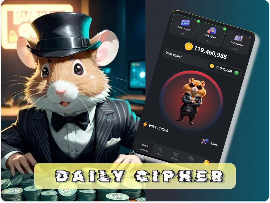 Hamster Kombat Daily Cipher Code July 8 -July 9