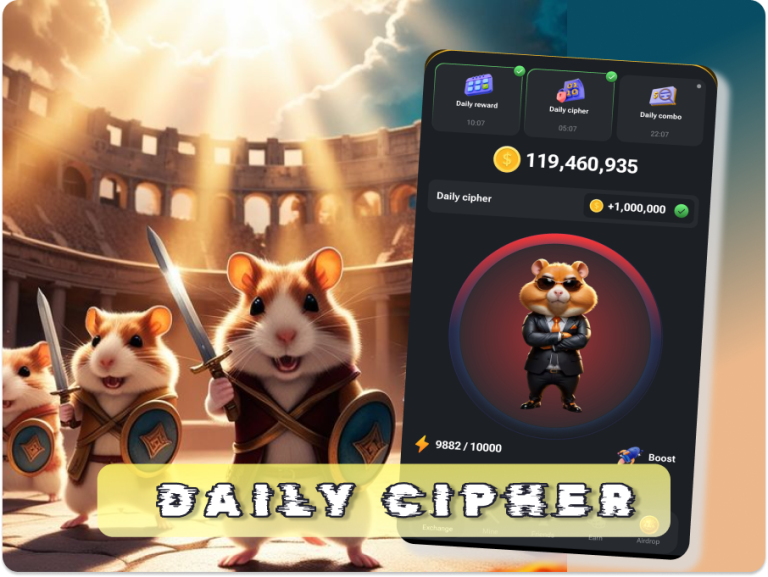 Hamster Kombat Daily Cipher Code July 13 -July 14