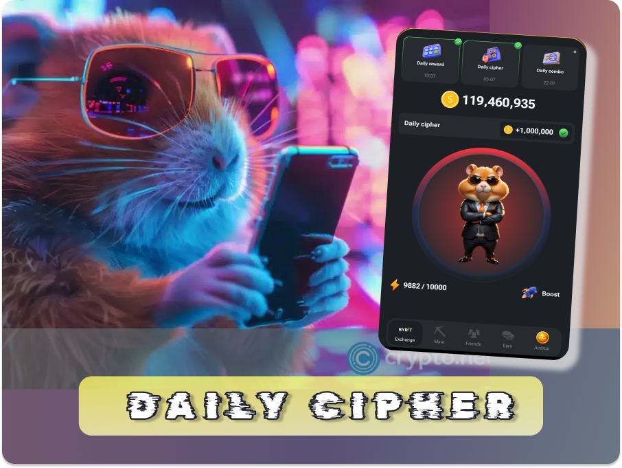 Hamster Kombat Daily Cipher Code July 16 -July 17