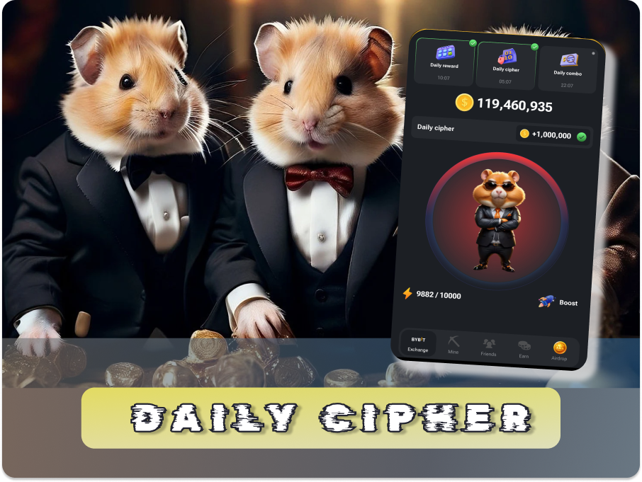 Hamster Kombat Daily Cipher Code July 18 -July 19